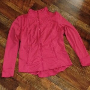 Salmon/Coral Colored Activewear Zip up